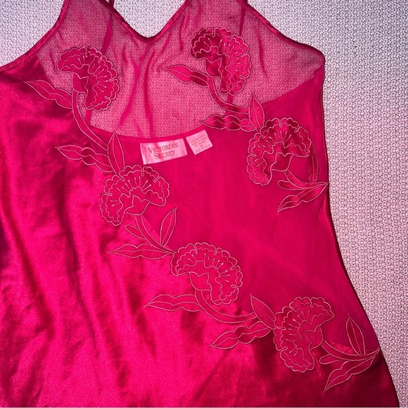 Victoria’s Secret Slip Nightgown Dress gold label size M vintage - Picture 5 of 5